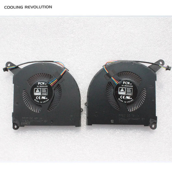 StoneTaskin New Original Laptop CPU Cooling Fan For GIGABYTE AERO 16 YE5 RP86YE5 RP87YE 17 XE5 FP2F DFSCM227163927 FP2D DFSCL12E064867 12V Fully Tested Free Shipping