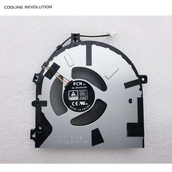 StoneTaskin New Original Laptop CPU Cooling Fan For Lenovo ideapad 5 Pro-14ITL6 DC28000TJF0FCC2 5F10S13958 FNC0 DC 5V 0.5A DFS5K22B15673T EP Free Shipping