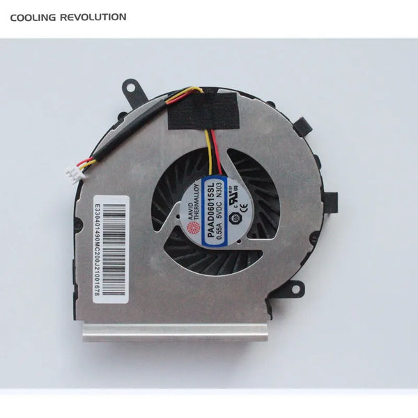 StoneTaskin New Original Laptop CPU Cooling Fan For MS-16J2 GE62 GL62 PE62 2QC 2QE 2QF 3pin AAVID THERMALLOY PAAD06015SL 0.55A 5VDC N303 Fully Tested Free Shipping