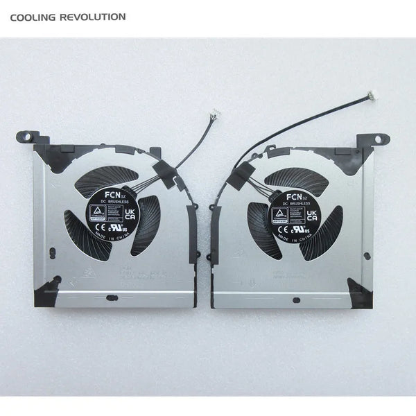 StoneTaskin New Original Laptop CPU GPU Cooling Fan For Lenovo  Gaming FCN FQRY FQS0 DC 12V 1A DFSCL12E064861 DFSCM227163921 Free Shipping