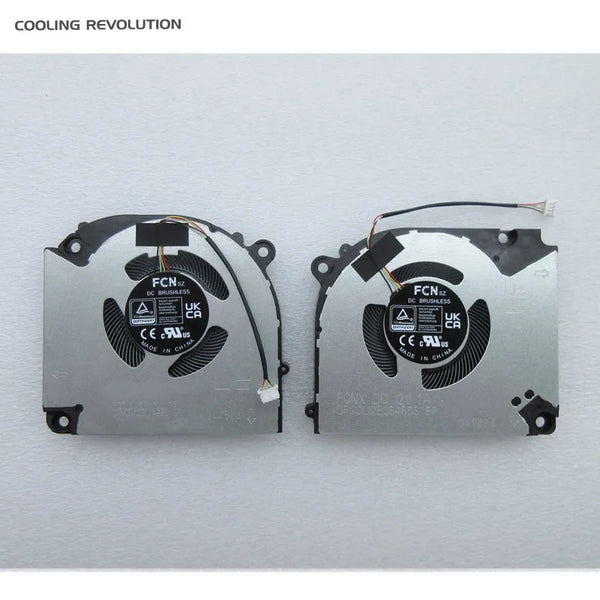 StoneTaskin New Original Laptop CPU GPU Cooling Fan For Medion Erazer Scout E20-MD62528 V170RNC FQNW FQNX DFSCL12E16486S DFSCL12E06486S Fully Tested Free Shipping