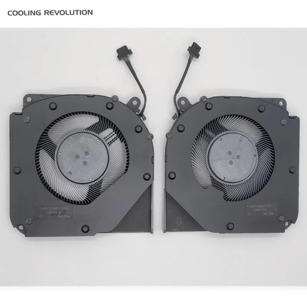 StoneTaskin New Original Laptop CPU GPU Cooling Fan For THER7GM5I7-3711/3721 GM5IX7A  YINGFAN 3G5 3G6 NB800805HHT4B10001 NA800805HHT4B10001 Fully Tested Free Shipping