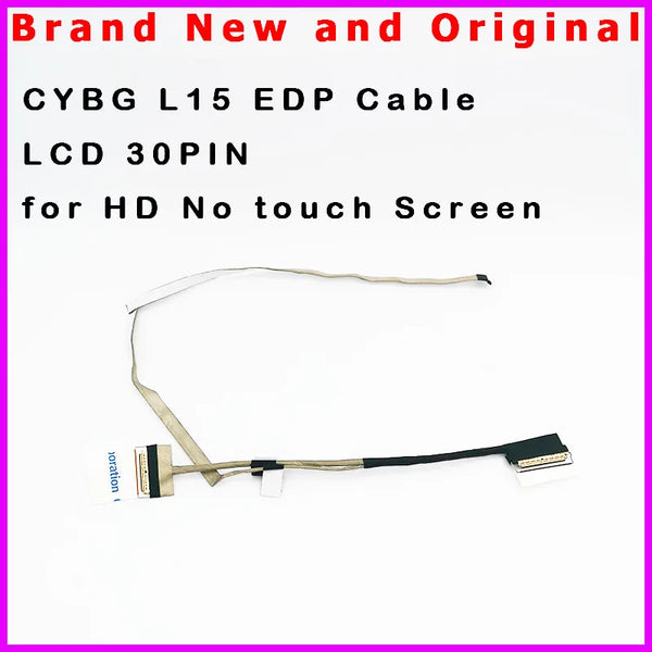 StoneTaskin Original New Original Laptop LVDS EDP LCD cable For Dell Latitude 3520 E3520 Non touch HD screen flat cable 0DDYGX 450.0NG02.0011  Fast Free Shipping