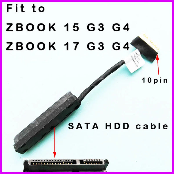 StoneTaskin New original HDD CABLE For HP ZBOOK 15 ZBOOK 17 ZBOOK G3 G4 hard drive line interface HDD CABLE DC020029U00 Hard Drive Connector Fully Tested Free Shipping