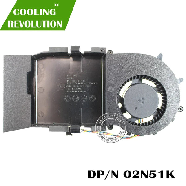 StoneTaskin Original New original radiator for Dell OptiPlex 9020M 3020m USFF cooling fan cooler 02N51K 2N51K KSB0705HB-A DC 5V 1.00A Fully Tested Free Shipping