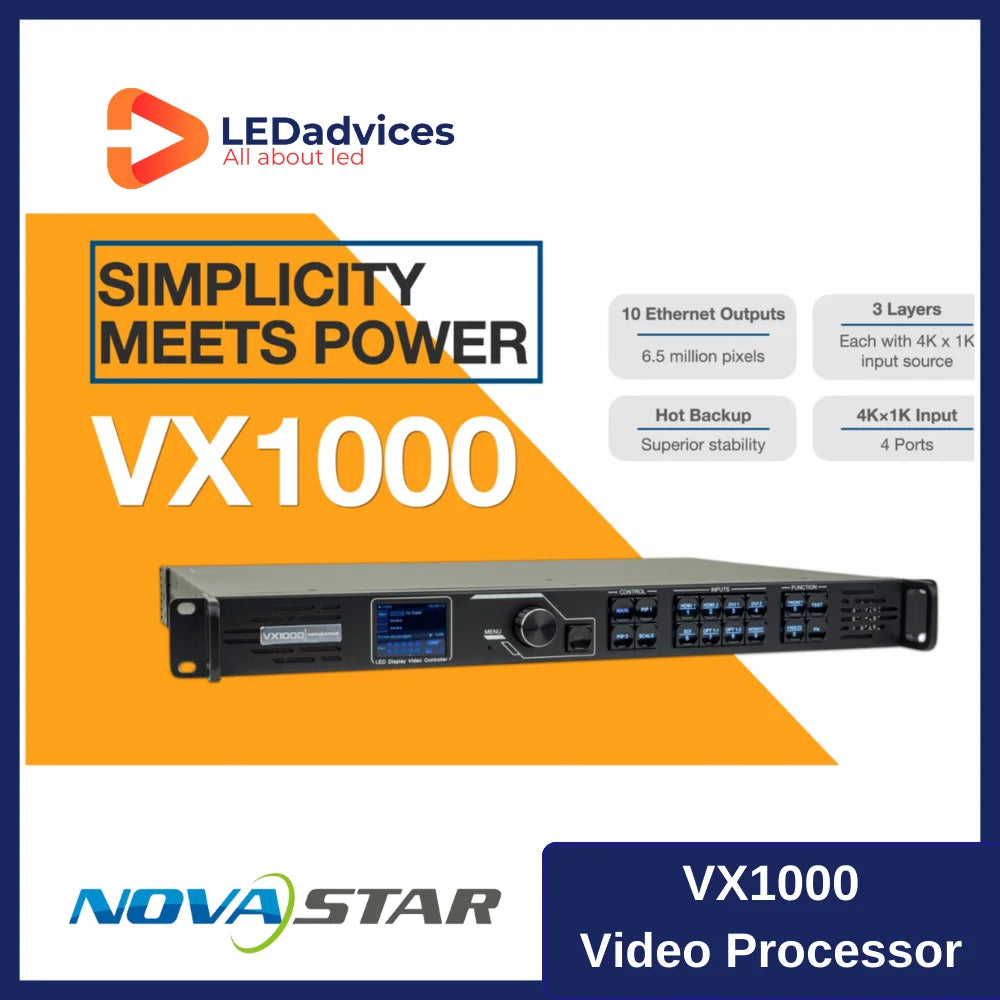 Novastar Control Novastar All in One Controller VX1000 LED Display Vedio Control Proces ...