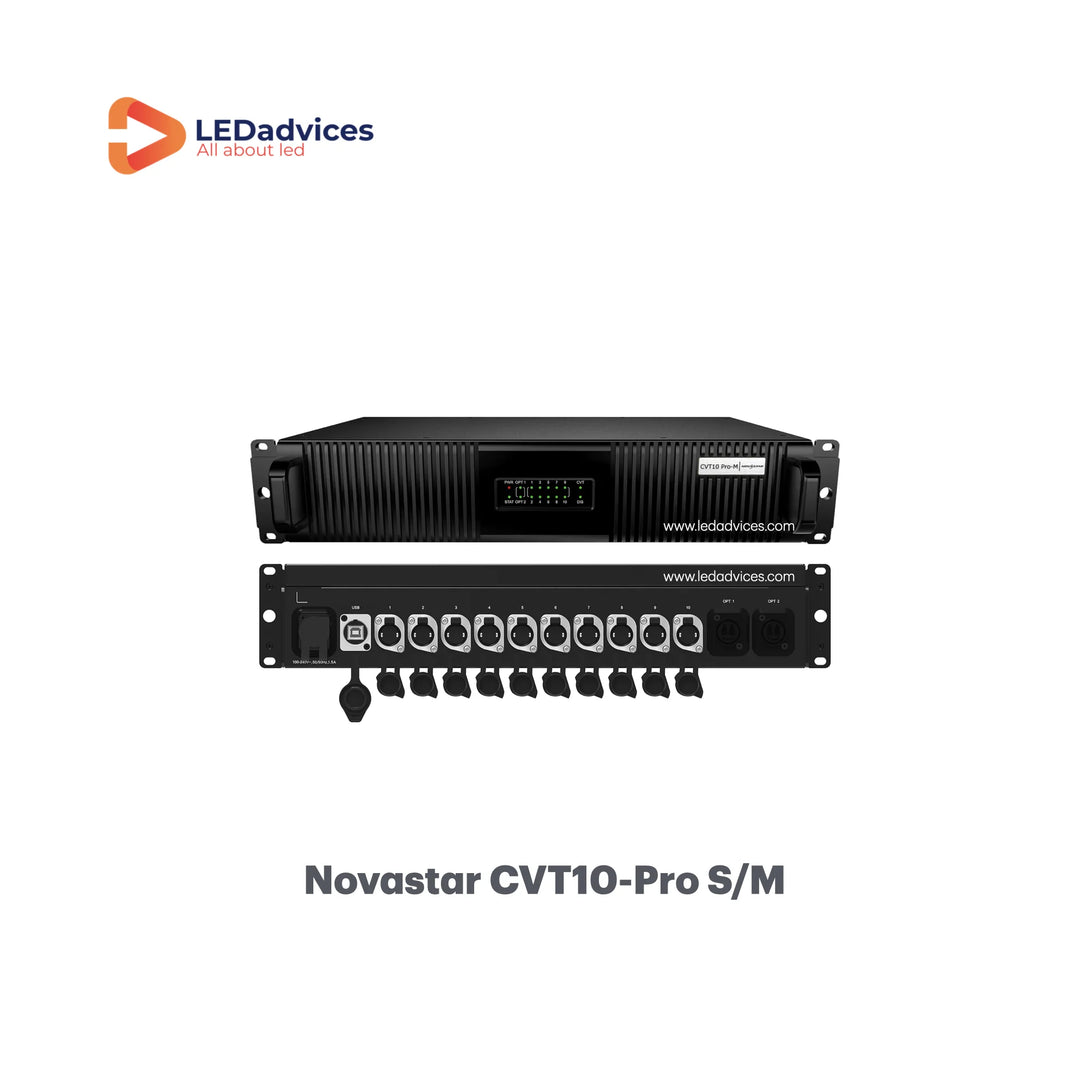 Novastar CVT10 Pro-S Single-Mode LED Screen Fiber Converter Big LED Di ...