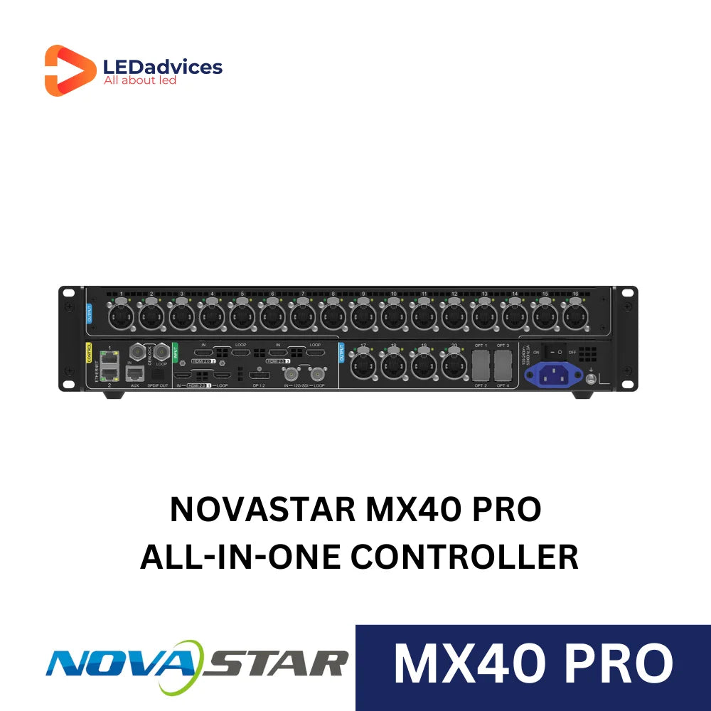 Original Brand New Novastar MX40 PRO 4K All-in-one LED Display Control ...