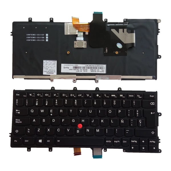 StoneTaskin Nuevo SP para Lenovo ThinkPad X240 X250 X260 teclado Español Latino retroiluminado