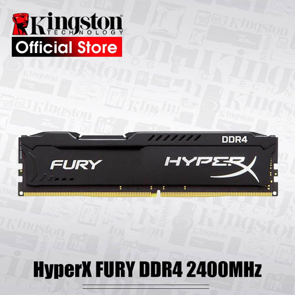 Original Kingston HyperX FURY 4GB 8GB 16GB DDR4 2666MHz Desktop RAM Memory CL15 DIMM 288-pin 3200MHz Internal For Gaming