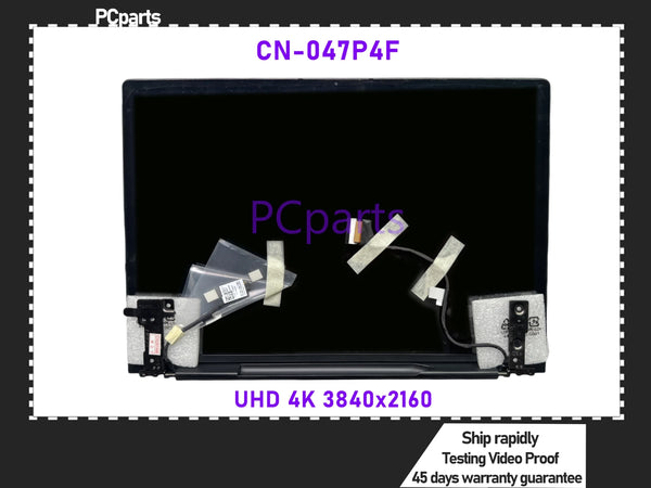 PCparts CN-047P4F For Dell Inspiron 13 7390 Touch Screen UHD 4K 13.3 LCD Display Screen Display Complete Assembly Upper Parts