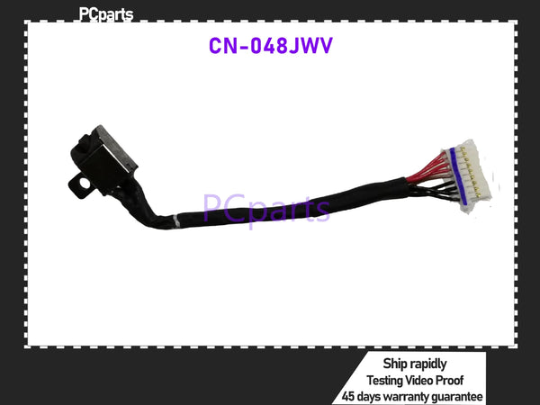 PCparts CN-048JWV For Dell Inspiron 7590 7591 Laptop DC JACK Power Interface Cable 100% Tested 45 Days Warranty