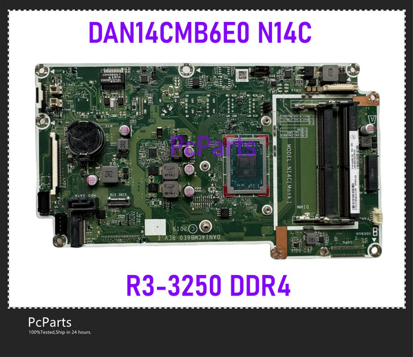 PCparts DAN14CMB6E0 N14C For HP 22-DF 24-DF 22-DF0023W 205 Pro G4 AIO Motherboard With R3-3250 DDR4 L90521-001 L95009-001