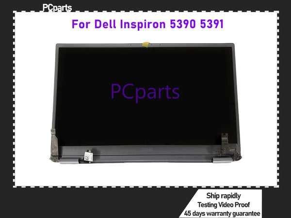 PCparts Grade A Refurbished For Dell Inspiron 5390 5391 LCD Screen Display Complete Assembly Upper Parts 1920*1080 100% Tested