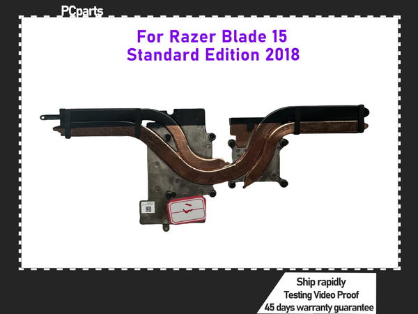 PCparts High Quality For Razer Blade 15 Standard Edition 2018 Laptop Cooling Heatsink Bracket Cooper Radiators 100% Tested