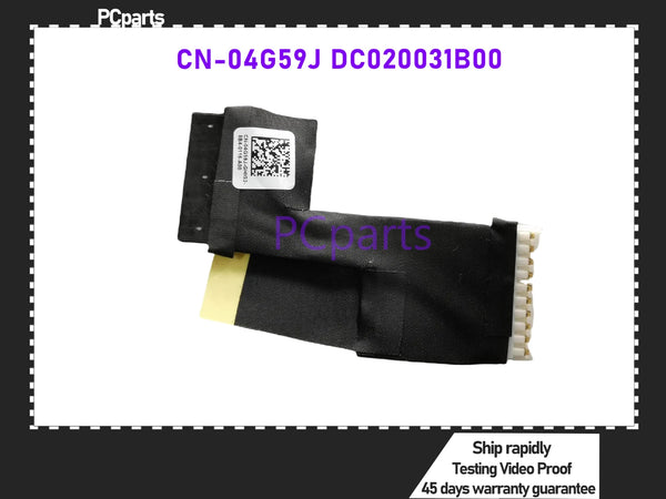PCparts Laptop Battery Line DC020031B00 For Dell Inspiron 15 G3 3779 G3 3579 CAL53 Board Battery Cable Connector CN-04G59J