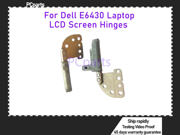 PCparts Laptop Hinge L+R Set For Dell E6430 Laptop  LCD Screen Hinges Free Shipping