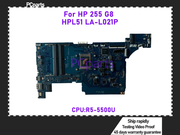 PCparts M49514-601 M49514-001 For HP 255 G8 Laptop Motherboard M49514-601 M49514-001 R5-5500U 100% Tested MB Mainboard