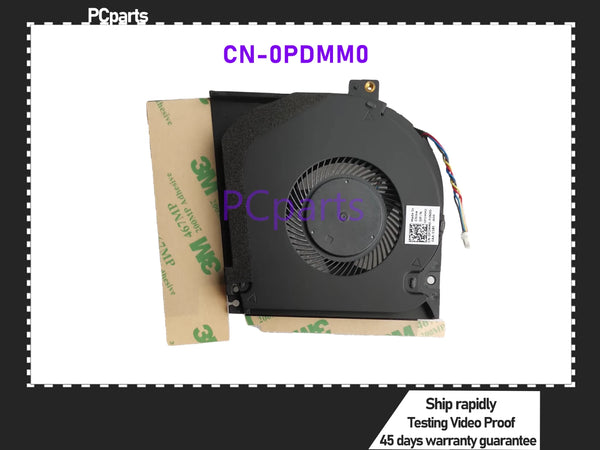 PCparts New GPU Cooling Fan CN-0PDMM0 CN-0V1FR8 For Dell Alienware M15 R1 2019 100% Tested 45 Days Warranty Free Shipping