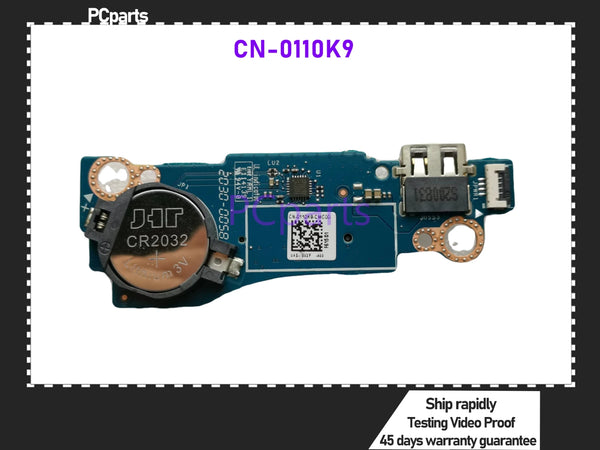 PCparts New High Quality Original CN-0110K9 For Dell G3 3579 3779 USB Board Built-in SD Card Reader 100% Tested Free Shipping