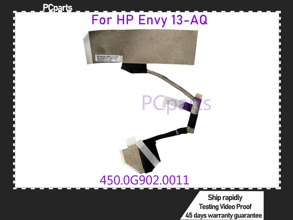 PCparts New Original Display Screen LCD Cable For HP Envy 13-AQ Series EDP Cable Touch FHD 30PIN 450.0G902.0011 1080P