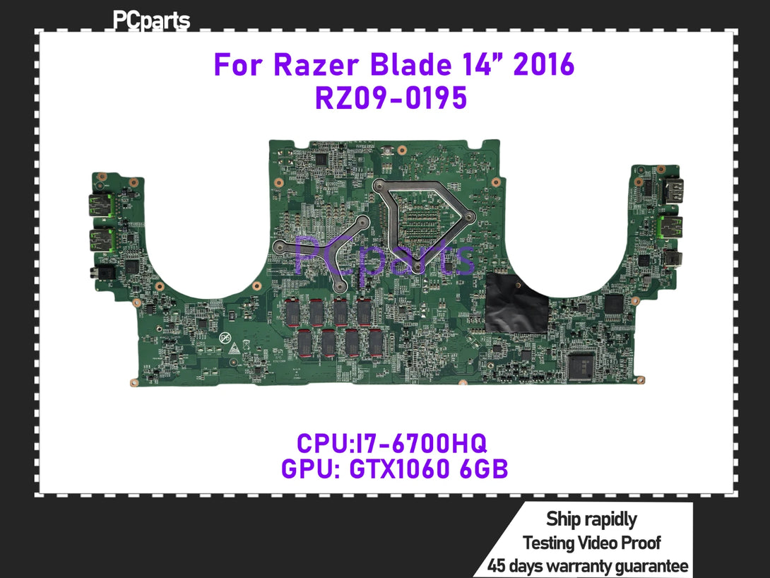 PCparts Original RZ09-0195 For Razer Blade 14 2016 Laptop