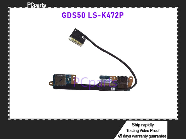 PCparts Original Used For Dell  Alienware X15 R1 R2 I/O SD Card USB Reader Board GDS50 LS-K472P 100% Tested 45 Days Warranty