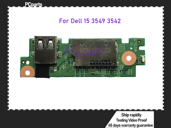 PCparts Superior 100% Works Laptop USB Card Reader Board For Dell 15 3549 3542 13804-1 PN C0T2X 0C0T2X 100% Tested