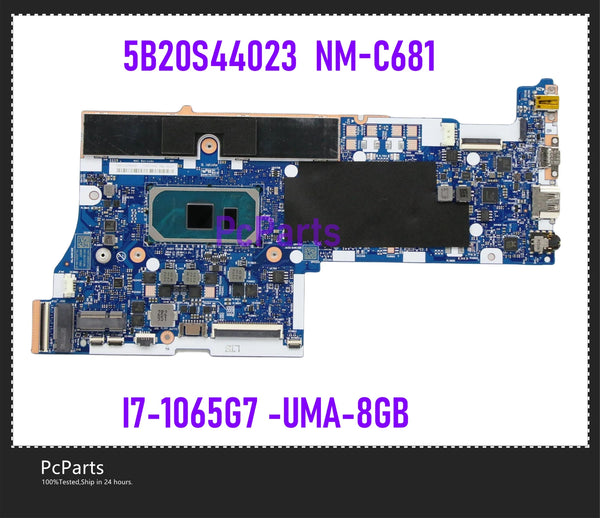 PcParts 5B20S44023 5B20S44025 For Lenovo IdeaPad 5 15IIL05 Laptop Motherboard Intel Core I7-1065G7 8GB 16GB DDR4 Mainboard