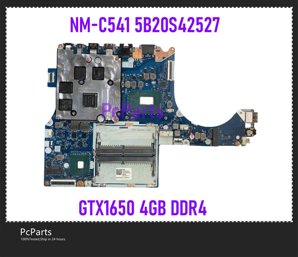 PcParts FY715 NM-C541 5B20S42527 For Lenovo Legion Y540-17IRH Laptop Motherboard I7-9750H DDR4 GTX1650 4GB MB 17 Mainboard