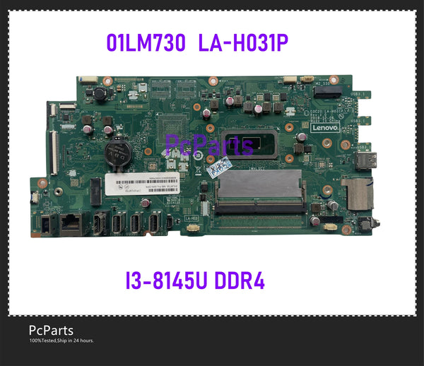 PcParts Genuine 01LM730 For Lenovo IdeaCentre A340-24IW A340-22IWL All-In-One Motherboard EOC20 LA-H031P SRFFZ I3-8145U DDR4