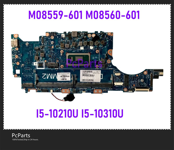 PcParts M08559-001 M08559-601 For HP Elitebook 830 G7 840 G7 Laptop Motherboard With I5-10210U I5-10310U 6050A3136201 MB