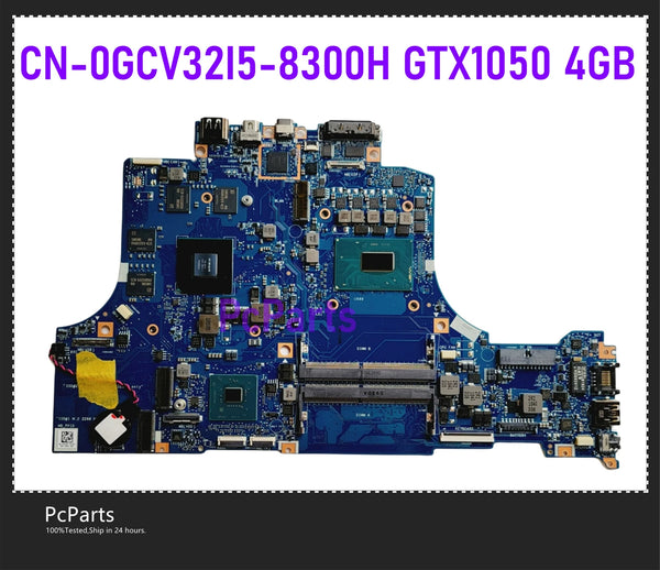 PcParts OEM CN-0GCV32 GCV32 For Dell  AlenwareL M15 R1 M17 R2 Laptop Motherboard I5-8300H GTX1050 4GB DDR4 ORION_N17P_MB