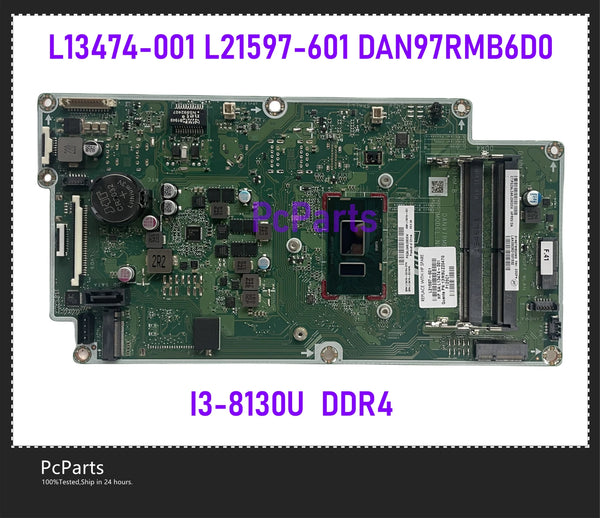 Pcparts L13474-001 L21597-601 DAN97RMB6D0 For HP AIO 200 G3 22-C Motherboard I3-8130U SR3LA I5-8250U DDR4 Mainboard