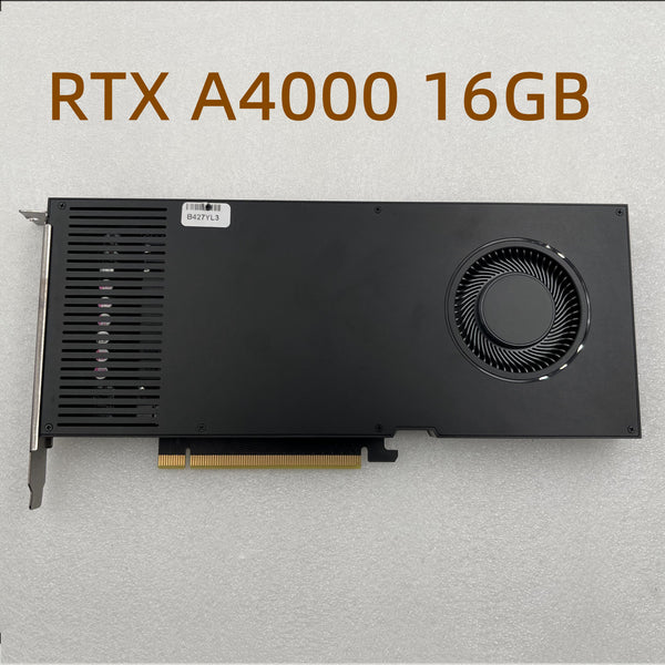 StoneTaskin RTX A4000 16GB Deep Learning Modeling Rendering Video Clip Graphics Graphics Card