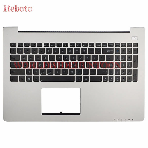 StoneTaskin Brand New Original Reboto 100% Original and Brand New English standard Laptop Keyboard Compatible for ASUS S500CA S500CC US Layout With Palmrest 100% Tested Free Shipping