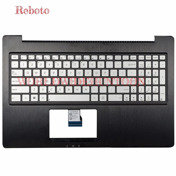 StoneTaskin Brand New Original Reboto Original Brand New Laptop Keyboard Compatible for ASUS Q501L Q501LA US Layout keyboard With Backlit Plamrest Fully Tested 100% Tested Free Shipping