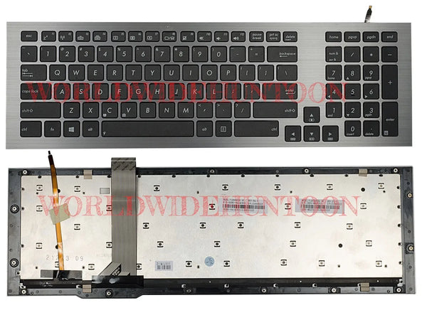 StoneTaskin Brand New Original Reboto Original Brand New Laptop Keyboard compatible for ASUS G75VW G75VX G75VM US Layout With backlit 100% Fully Tested 100% Tested Free Shipping