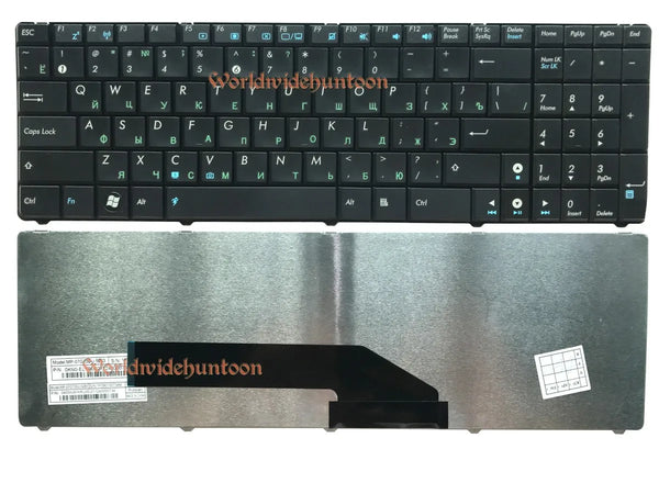 StoneTaskin Brand New Original Reboto Original Brand New Russian Laptop Keyboard compatible for ASUS K50AB K50IJ K50IN K50ID RU layout Black color High quality 100% Tested Free Shipping