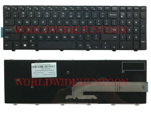 StoneTaskin Brand New Original Reboto Original Laptop Keyboard for Dell Inspiron 15 3541 3542 3543 5542 5545 5547 US Layout Black color 90 Days warranty 100% Tested Free Shipping