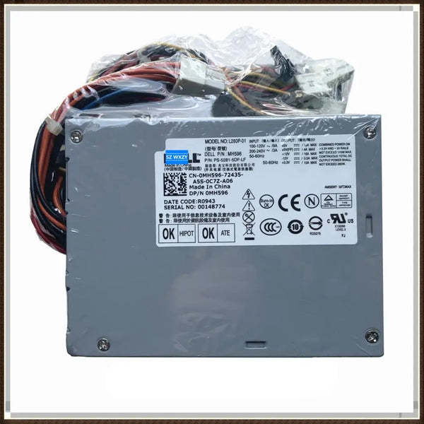 StoneTaskin Refurbished For DELL OptiPlex GX520 GX620 320 330 360 740 745 755 Power Supply 280W H280P-00 L280P-01 H280P-01 NH429 MH596 X9072