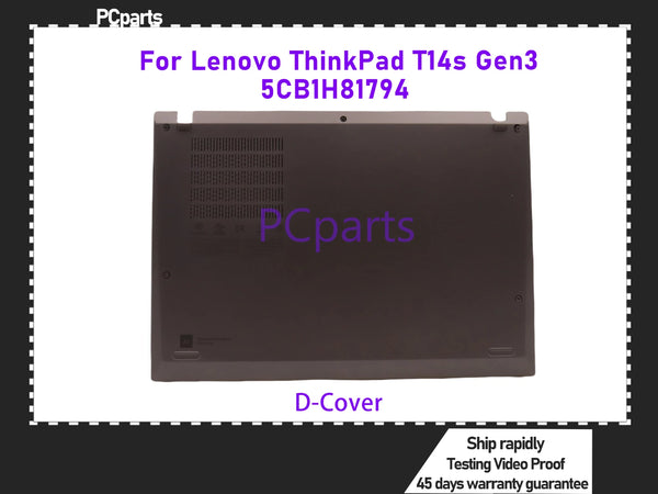 PCparts 5CB1H81794 D-Cover para Lenovo ThinkPad T14s Gen3 funda inferior para portátil 45 días de garantía