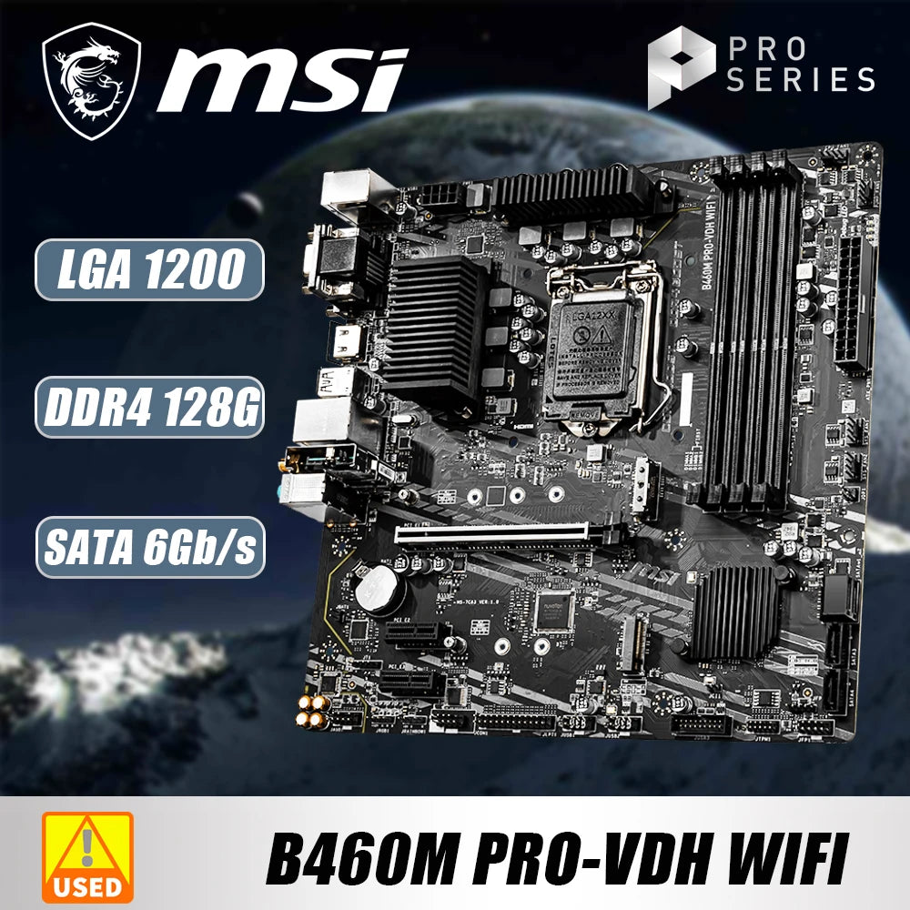 StoneTaskin Used For MSI B460M PRO-VDH WIFI Gaming Motherboard LGA1200