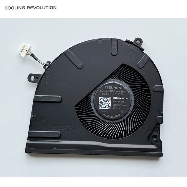 StoneTaskin New Original Laptop CPU  Cooling Fan For HP ProBook 460 465 G11 U15 HSN-038C/039C-4/6 EG50040S1-CX40-S9A P00707-001 DQ5D87M068 Fully Tested Free Shipping