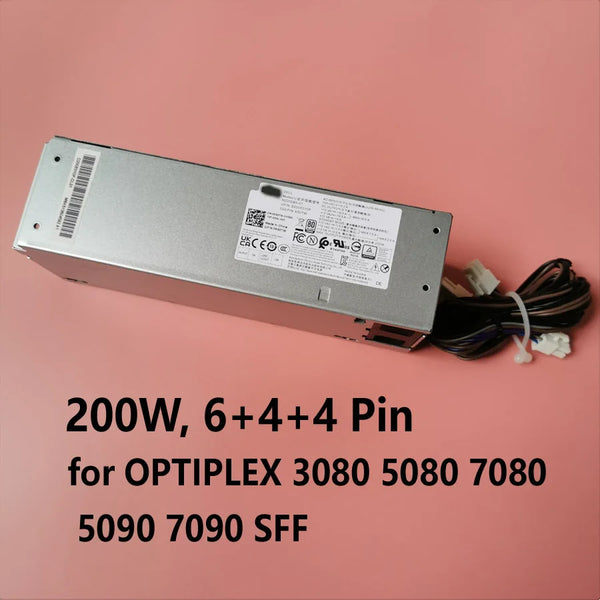 StoneTaskin New Optiplex 3080 5080 7080 5090 7090 SFF 200W Power Supply Adapter PSU H200EBS-01 L200EBS-01 AC200EBS-01 KMJP5 K92TW 5TVM5 Fully Tested Free Shipping
