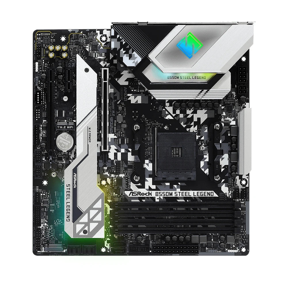 StoneTaskin For ASRock B550M Steel Legend Motherboard AMD B550 Support