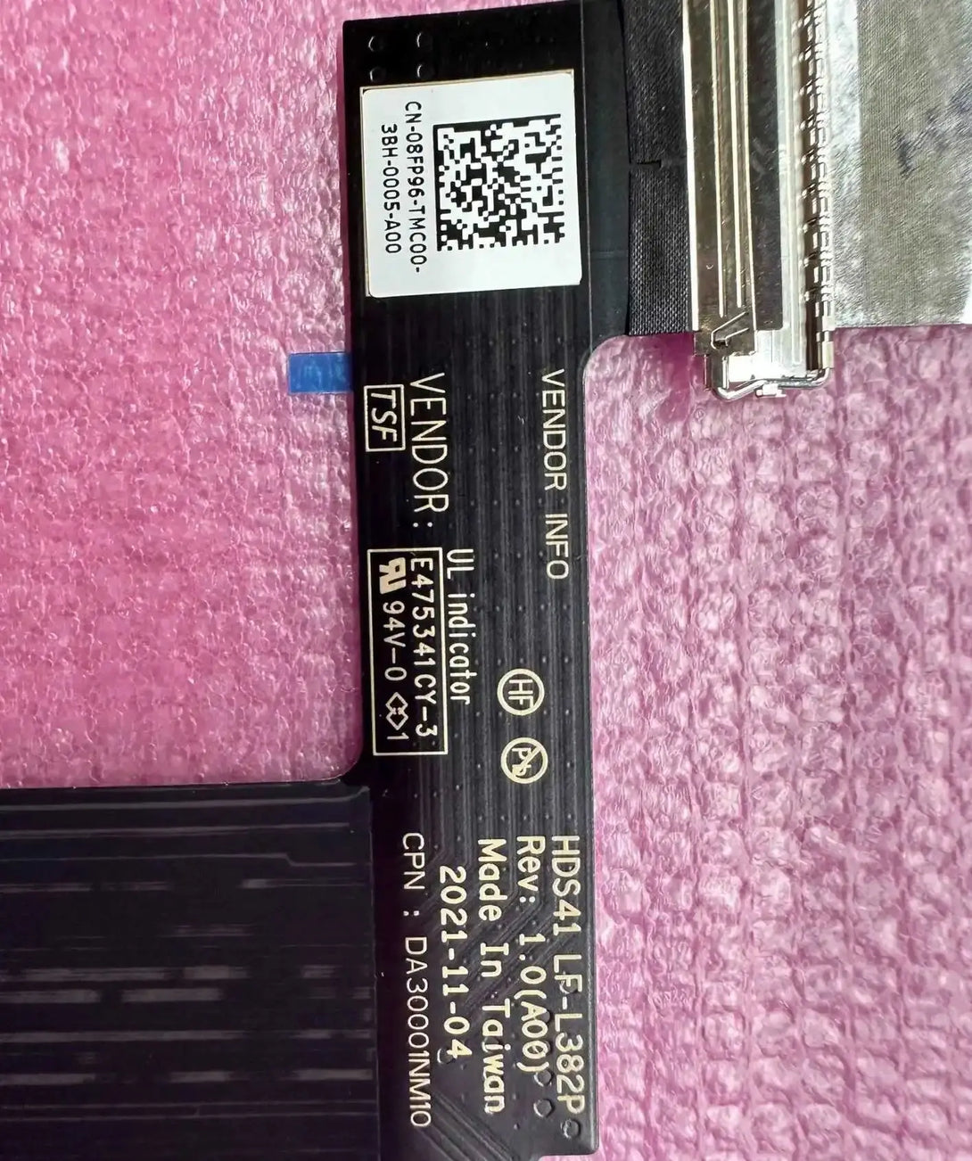 FHD 144Hz Screen Cable LCD Video Display Flex Cable For Dell Alienware ...