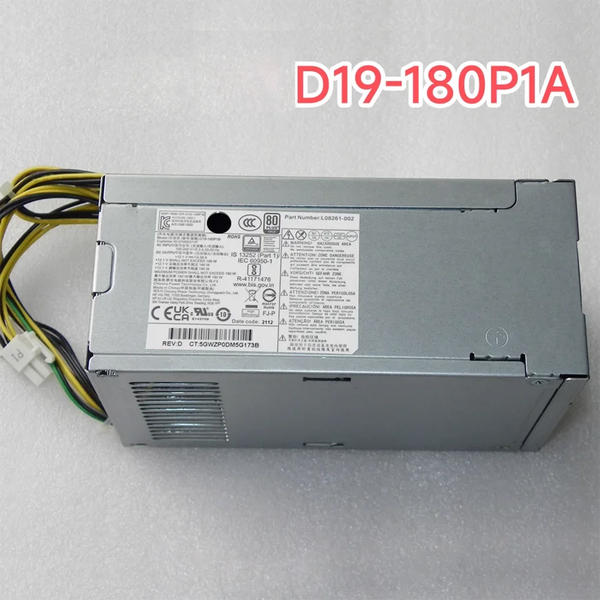 StoneTaskin Original New D19-180P1A L70042-002 L08261-004 PCH023 PSU For HP Pro 480 600 800 880 G5 G6 G7 MT 180 Watt Power Supply Adapter Fully Tested Free Shipping