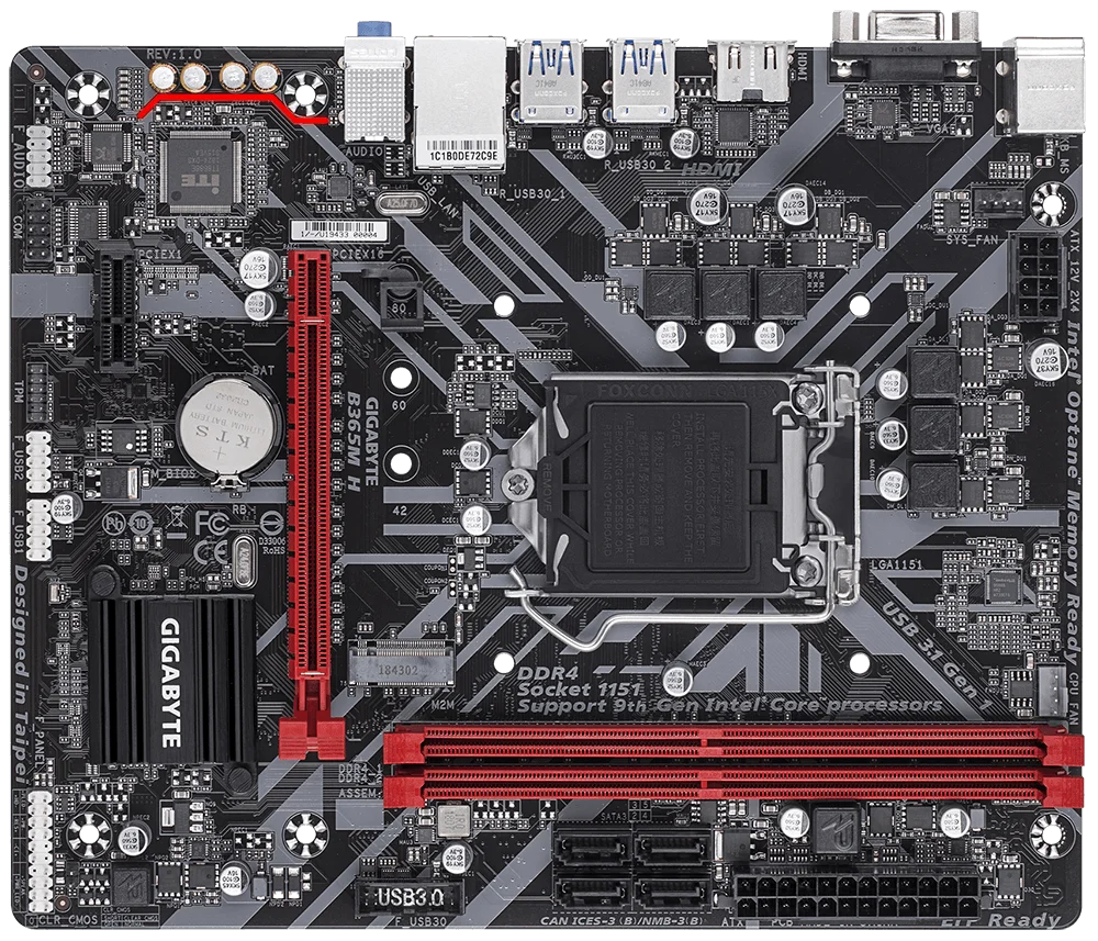 StoneTaskin Gigabyte B365M H Motherboard LGA1151 intel B365 DDR4 2666/