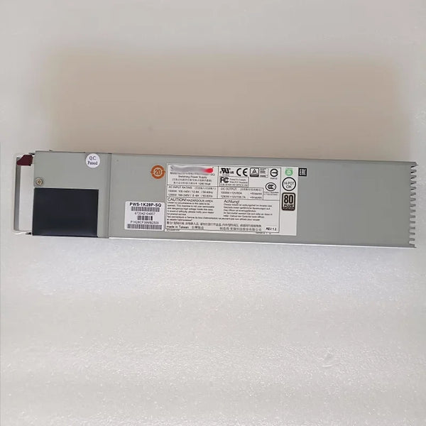 StoneTaskin Original For Supermicro PWS-1K28P-SQ 1280W 1U Redundant Power Supply Switching PSU 80 Plus Platinum Fully Tested Free Shipping